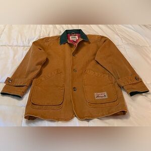 GreatNorth/boys outerwear 8/10 rustic  4 pocket 4 button closure pit-to-pit 20”